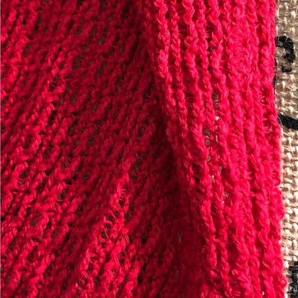 Daisies Red Hooded Cardigan NWOT!💋 - Picture 10 of 12
